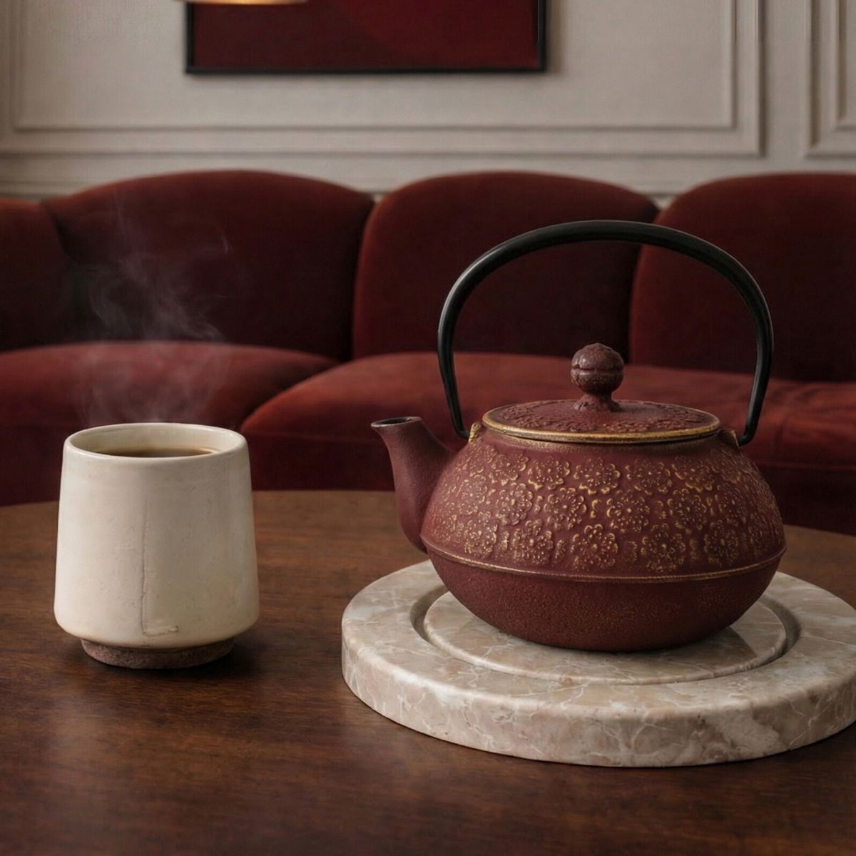 Théière fonte Sakura 0,55L - 1
