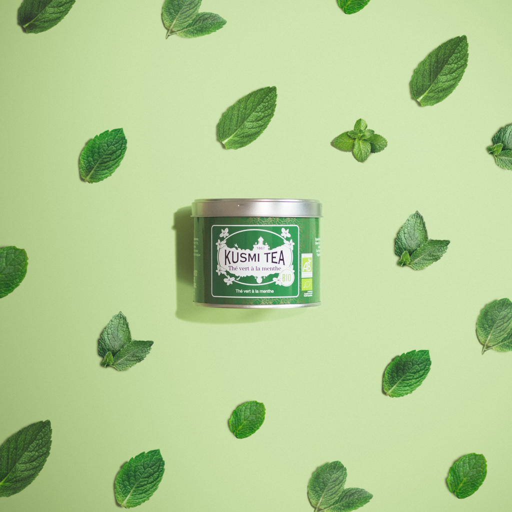 Thé vert à la menthe - 1